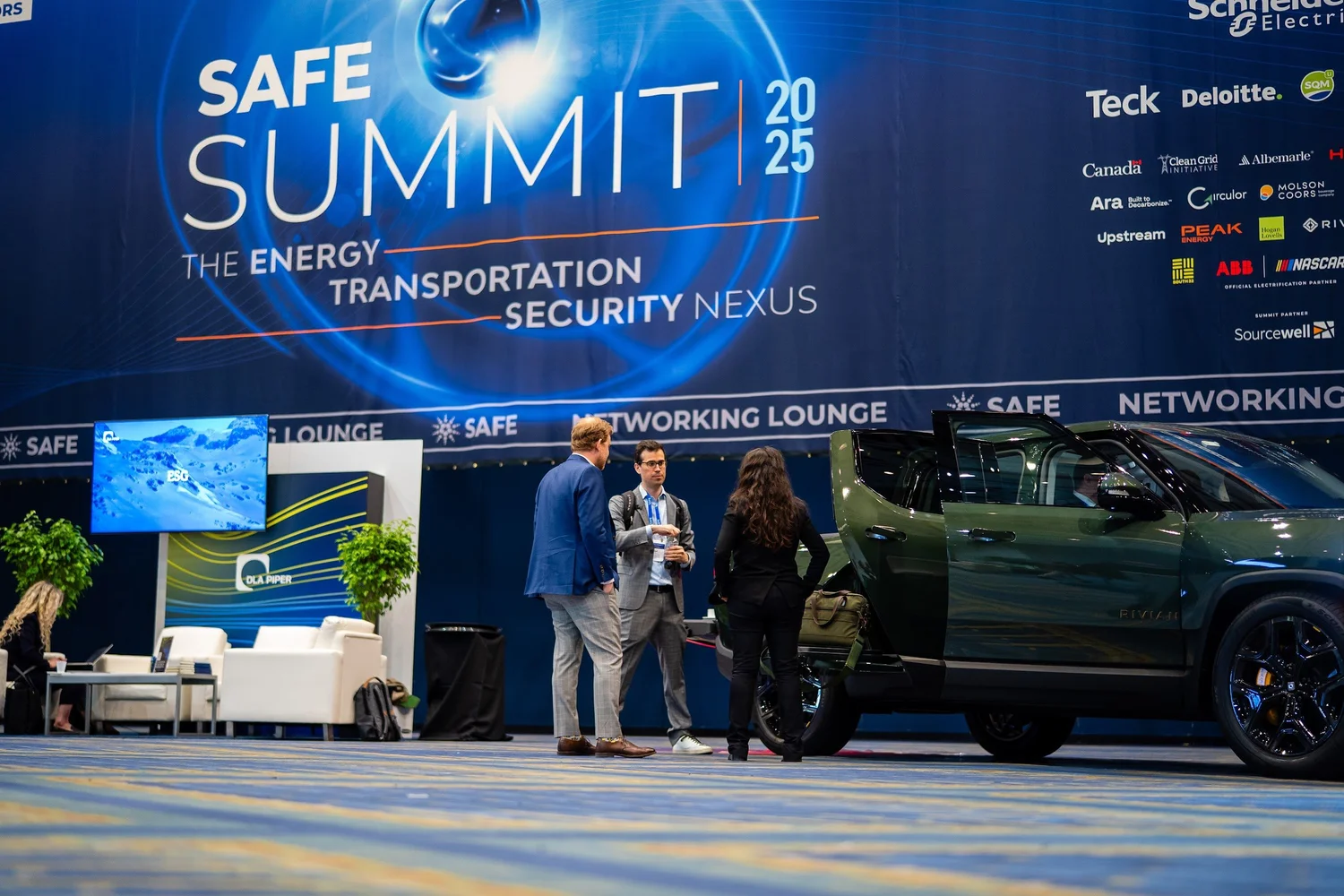SAFE Summit general session with LED wall and scenic